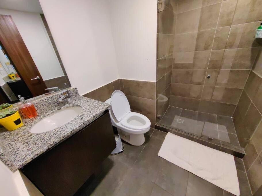 1102 Torre Los Yoses Hermoso Apartamento En Barrio Escalante Sin Parqueo サンホセ エクステリア 写真